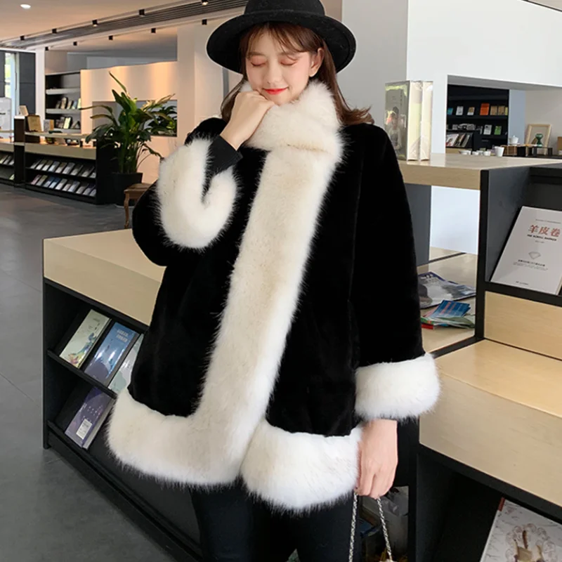 Женская зимняя куртка UHYTGF качественная Повседневная Осенняя шуба из