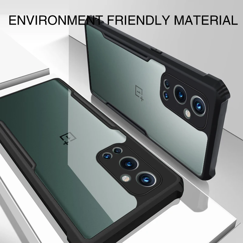 

Rzants for OnePlus 9 Oneplus 9 Pro case Blade Airbag pumper Shockproof Casing Transparent Phone Shell Funda Soft Cover