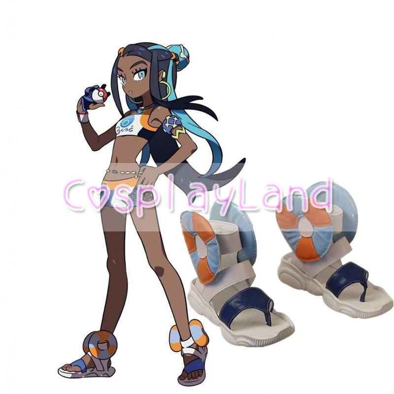 Обувь для косплея Покемон Меч Щит несса Женская обувь Костюм Аксессуары