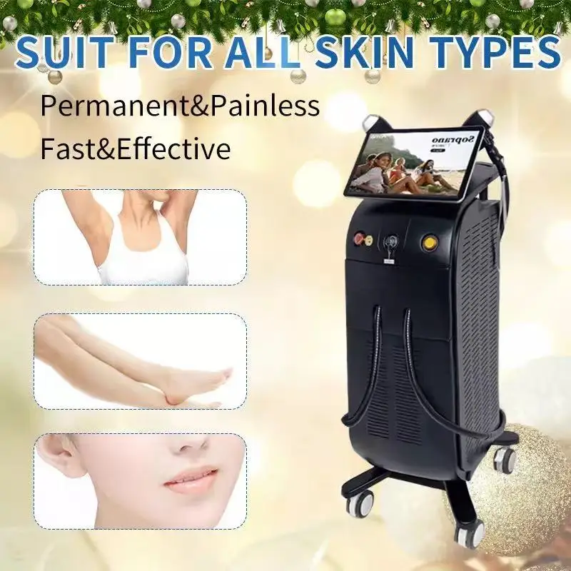 

Alma Soprano Titanium Multi Wavelength 1064nm 755nm 808nm Permanent Hair Removal Machine Diode Laser Epilator Single Applicator