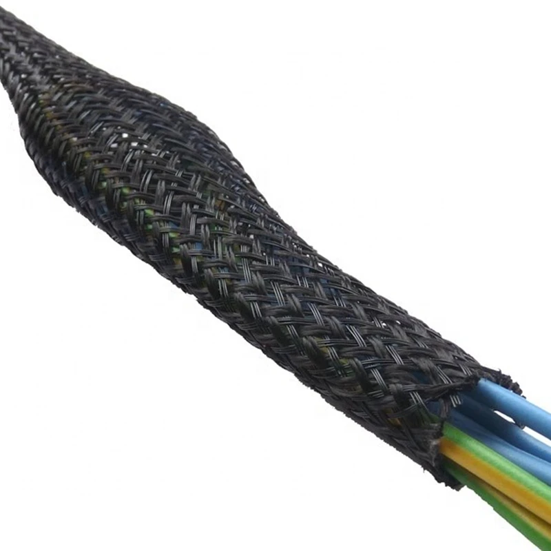 Нейлоновая плетеная обмотка для кабелей 12 мм 14 16 18 20 25 мм|Кабельные рукава| |