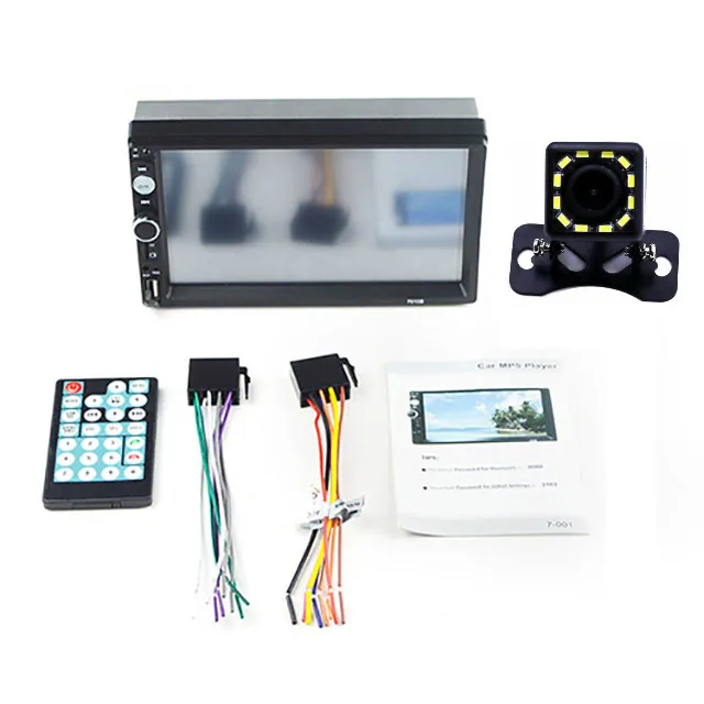 12LED CAM 2 Din " Авторадио с сенсорным экраном Carplay центральный мультимедийный MP5 плеер с управлением зеркалами USB TF карта AUX FM Поддержка резервная камера - Цвет: 12LED CAM