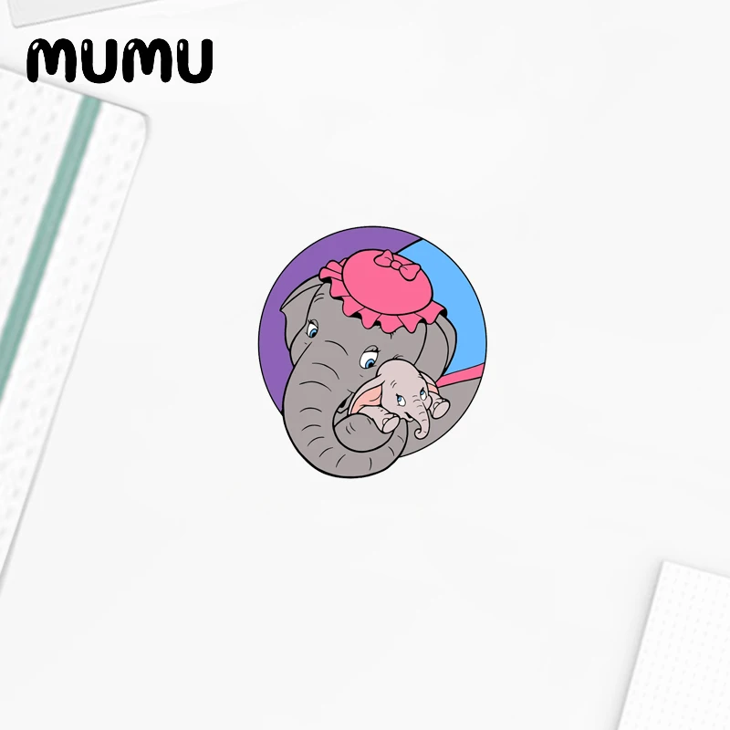 2021 Новинка с принтом в виде слона для штырь отворотом маленький Дамбо Акриловые