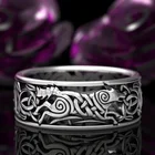 Мужскоеженскоемужское кольцо с кельтским узлом, пиратский волк в скандинавском стиле, обручальное кольцо, ювелирные изделия в стиле хип-хоп, кольца викингов