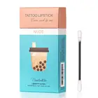 Набор блеска для губ, 20 цветов, красный тинт для губ, модный ватный блеск для губ, водостойкая стойкая жидкая помада, косметика для красоты