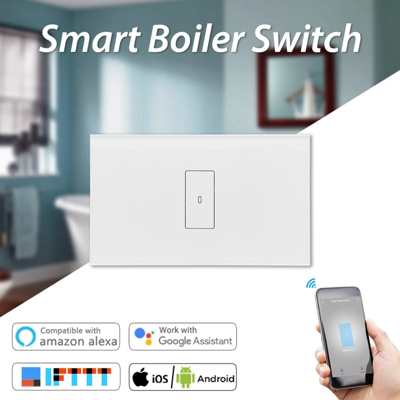 WiFi Smart Switch бойлер водонагреватель переключатель Новый 4400 Вт приложение таймер
