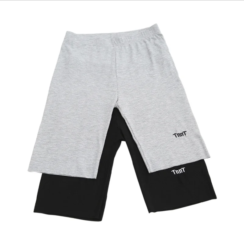 

Women's Shorts 4 Colors Basic Leggings High Waist Casual Sweatpants Skinny Running Fitness Leggings Short Femme Ropa Mujer