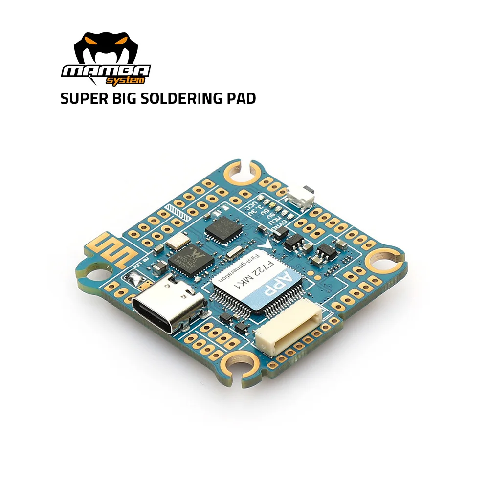 Diatone Mamba F722APP controlador de vuelo WIFI integrado OSD y 5V 9V/ 2A 3A BEC Sensor de corriente Blackbox 16M 30,5mm/M3 Quad-1