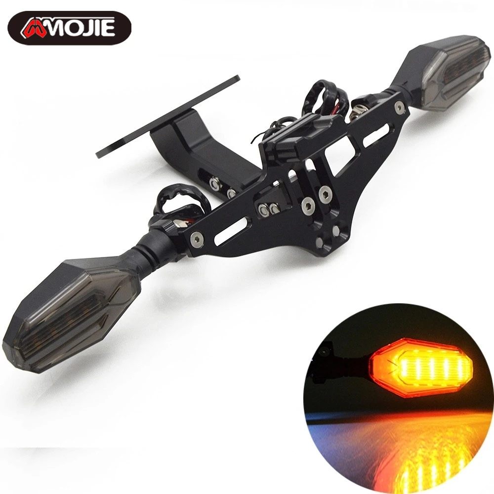 Для Yamaha YZF R6 1999 2000 2001 2002 2003 2004 2005 2006 мотоциклетный регулируемый угол номерной знак