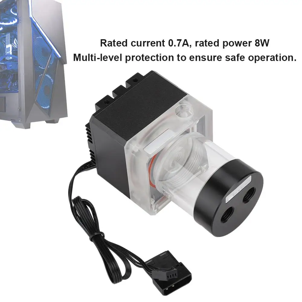 Компьютерный встроенный резервуар для водяного насоса 800 л/ч 4 метра головка