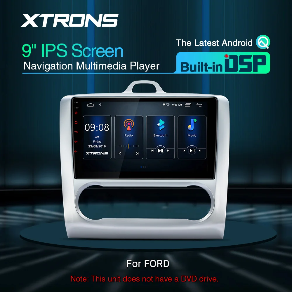 XTRONS 9 &quotВстроенный DSP новейший Android IPS экран GPS навигация мультимедийный плеер для