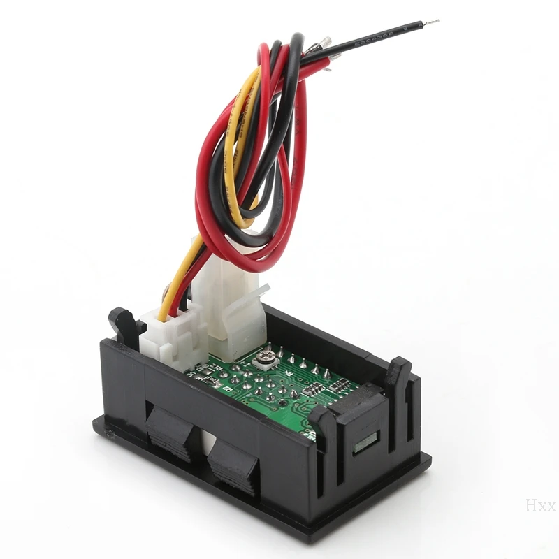 Dual Display 4 Bit Voltage Current Meter DC 0-33V/1A/3A Voltmeter Ammeter | Инструменты