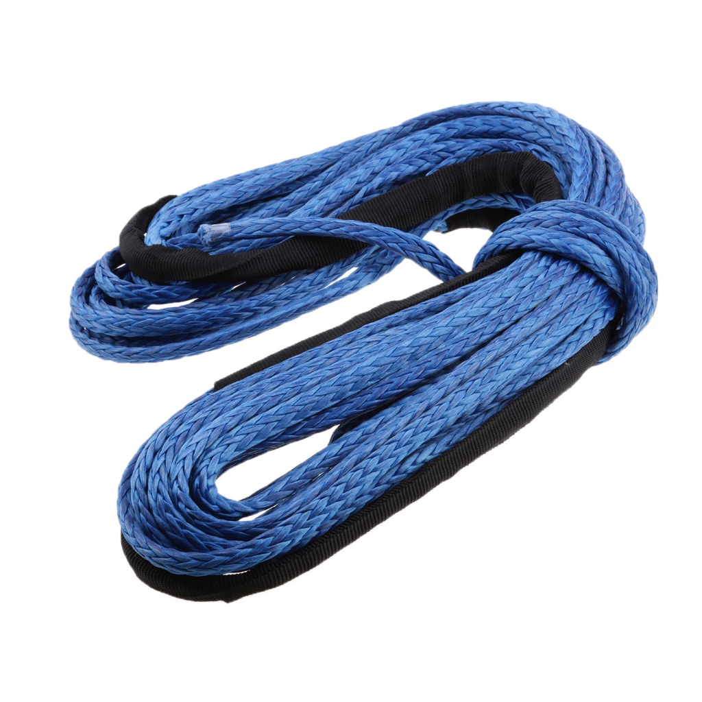 6.35cm(1/4') x15.25m(50') Synthetic Winch Line Cable Rope 5000LB with Sheath | Автомобили и мотоциклы