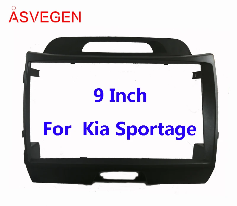 

9-дюймовая Автомобильная панель для Kia Sportage, монтажная рама для монтажа автомобильного DVD-плеера