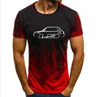 Новинка, градиентные детали о 205 GTI 1,9, вдохновленные классическими мужскими футболками с рисунком футболка с изображением автомобиля