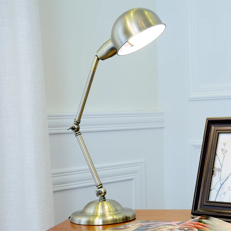 Регулируемая настольная лампа светильник для чтения с регулируемой яркостью и