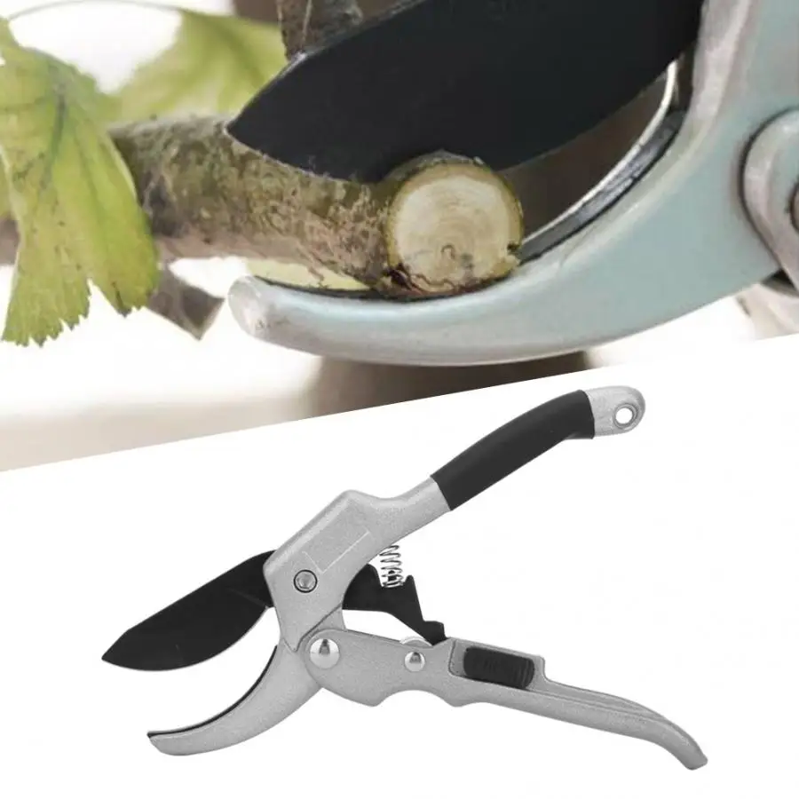 Ручные ножницы с храповым механизмом 20 см резак для ветвей домашнего сада