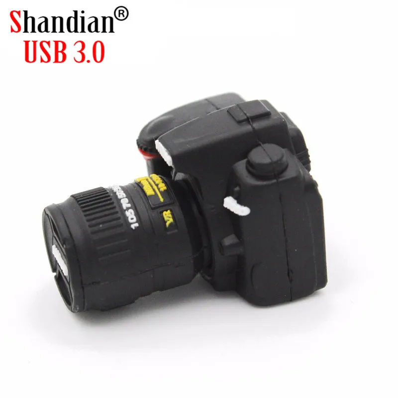 SHANDIAN USB 3 0 оптовая продажа stick Nikon камера Мультфильм Креативный u диск 4 ГБ 8 16 32 64 Гб
