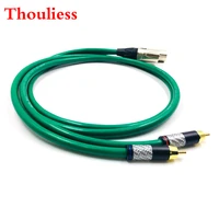 thouliess pair carbon fiber rca to xlr balacned audio cable rca male to xlr male interconnect cable with mcintosh usa cable