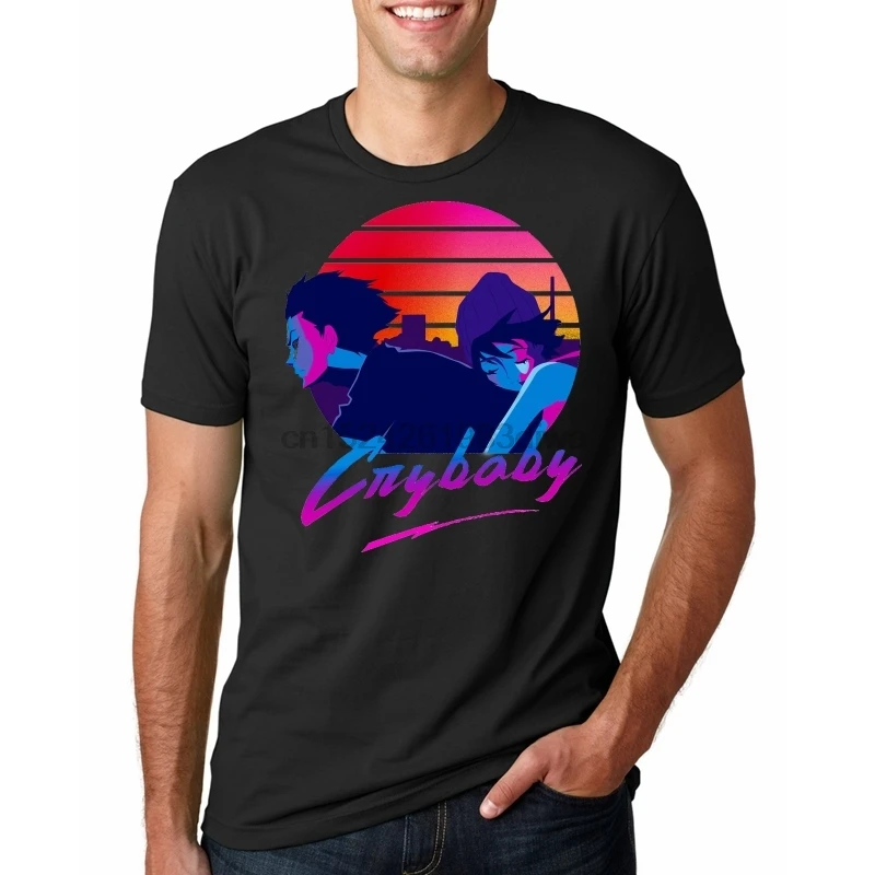 

Men Funy tshirt Devilman Crybaby Short Sleeve O-Neck Tops Tee men t shirt