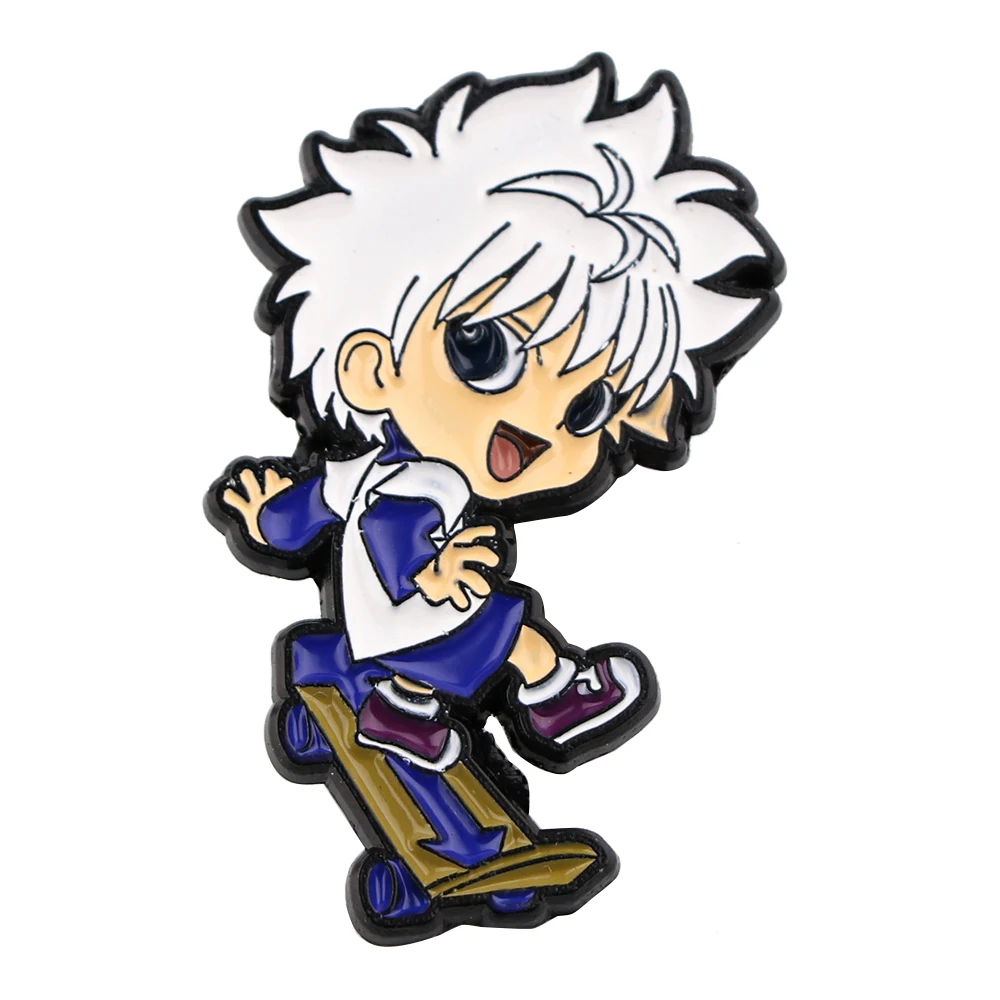 

HUNTER×HUNTER Enamel Pin Brooches on Clothes Badges With Anime Pins for Backpacks Cute Japanese Christmas Gift Jewelry Brooch