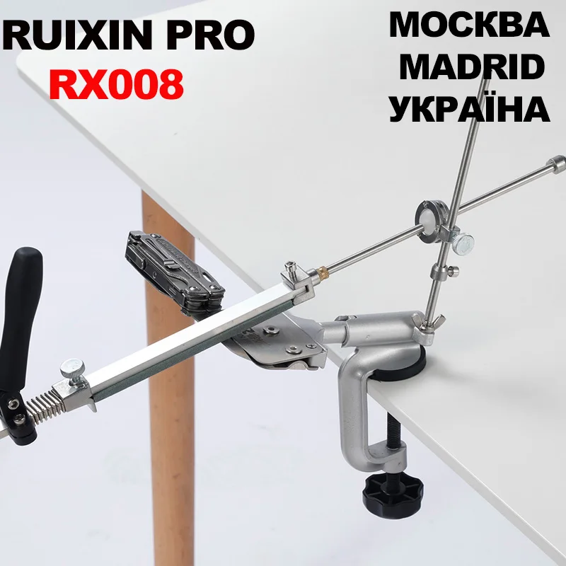 

Заводская оптовая продажа, профессиональная точилка для ножей RUIXIN PRO RX-008, система для шлифовки кухонных ножей