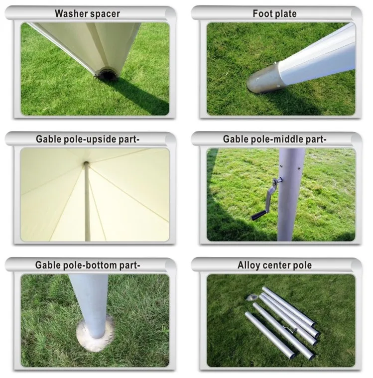 

14m x 25m Three Poles Star Marquee Tent Trade Show Exhibition Wedding Tent PVC Material Stretch Event Tents Fly Spider Sun Shade