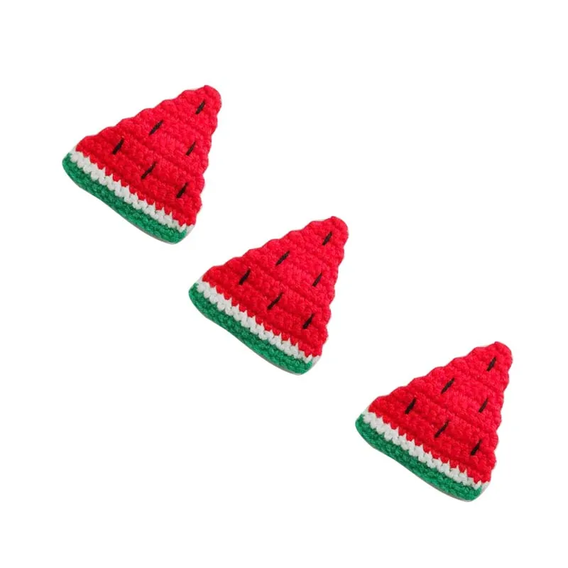 

Hair Accessories Wool Hairpins Headband Barrettes Cute Handmade Hair Clip Crochet Headware DIY Birthday Gift