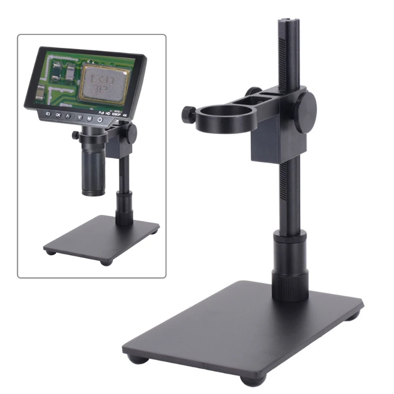 

Professional Base Stand Holder Adjustable Desktop Bracket Support Compatible with USB Digital Microscope Endoscope