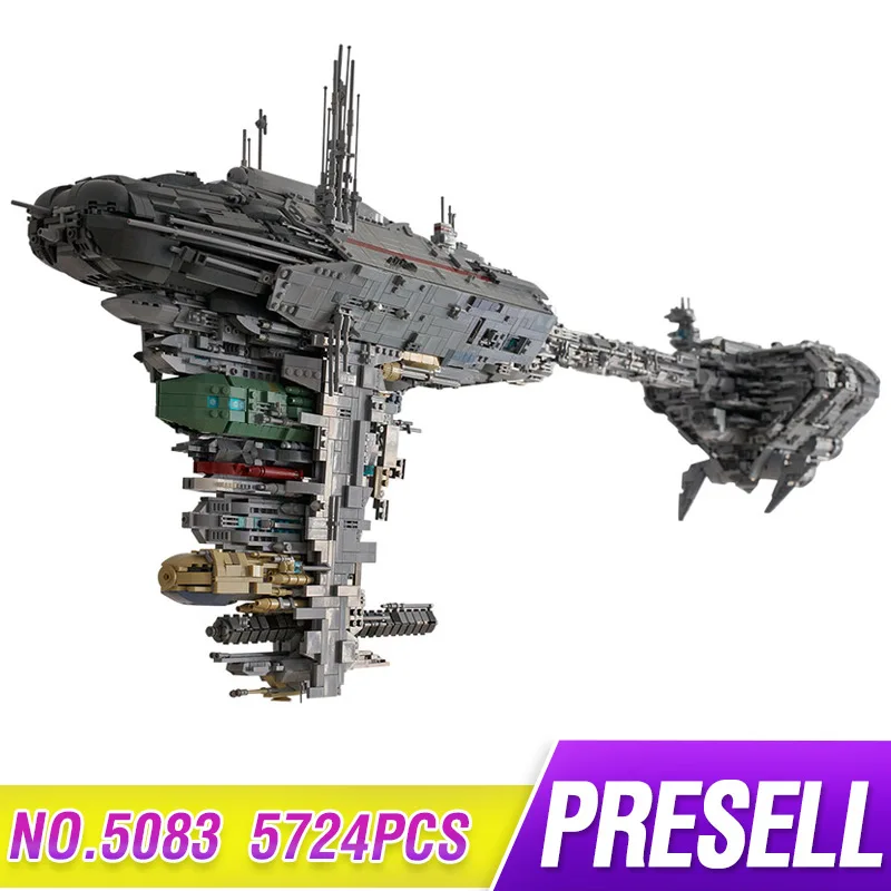 MOC Star plan Wars серия The Nebulon игрушка B медицинская модель фрегата Набор Обучающие строительные блоки кирпичи детские подарки игрушки 5083