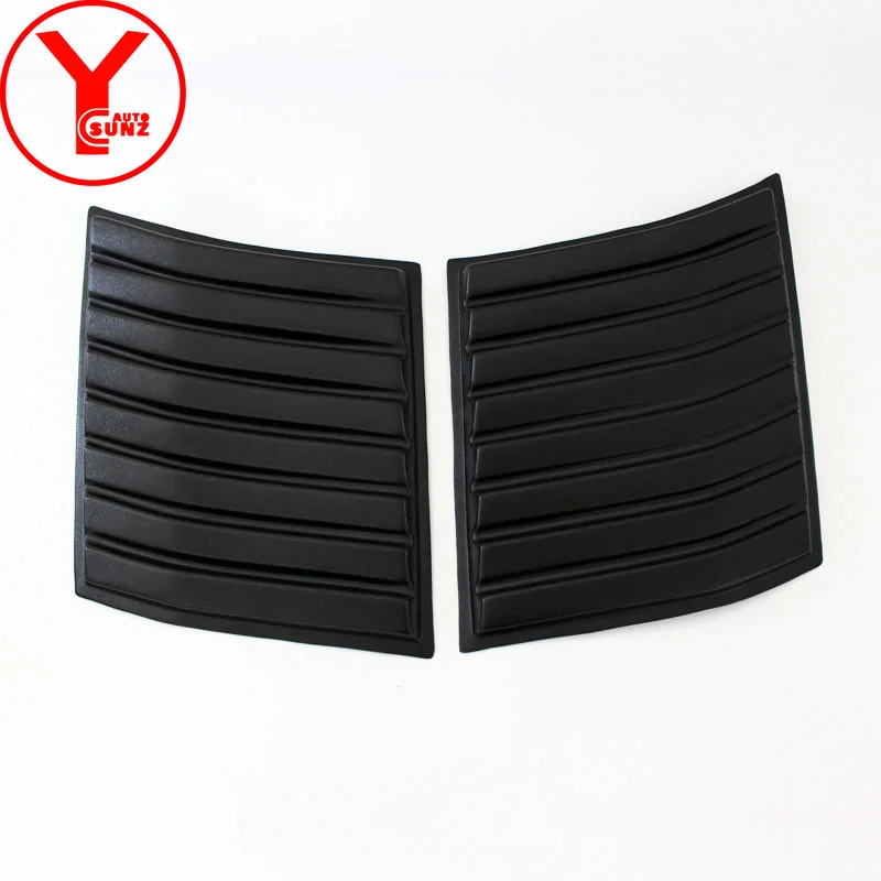 YCSUNZ Текстурированная Черная боковая крышка капота автомобильные запчасти