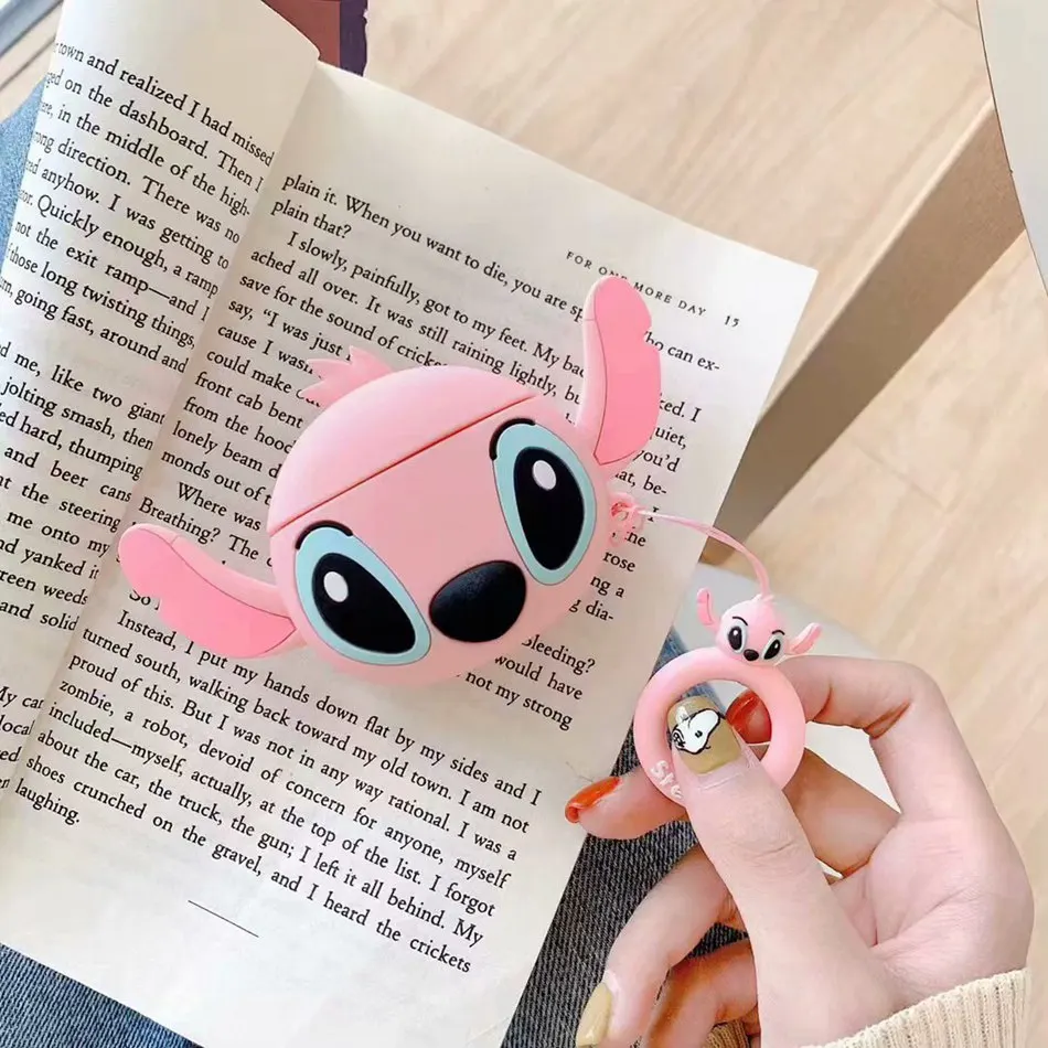 A6 Для AirPods Pro Чехол 3D Милый Забавный инопланетянин кавайный мультяшный чехол для наушников для AirPods 3 Мягкий защитный чехол с крючок карабина - Цвет: A6