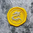 Штамп для сургучной печати, деревянный, в ретро стиле