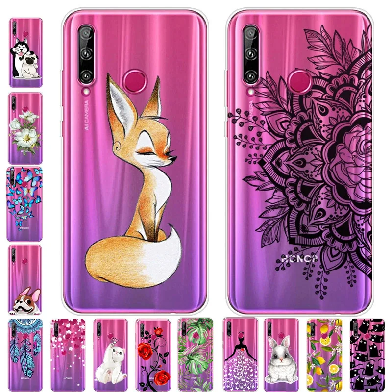 

For Huawei Honor 10i Case TPU Silicone Soft Cartoon Clear Case for Huawei Honor 9S 10i 9A 9C Phone Back Cover Honor10i HRY-LX1T