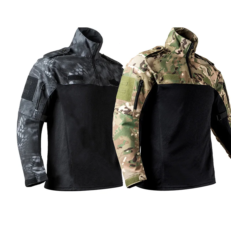 Мужская Уличная военная форма тактические костюмы камуфляжная охотничья одежда