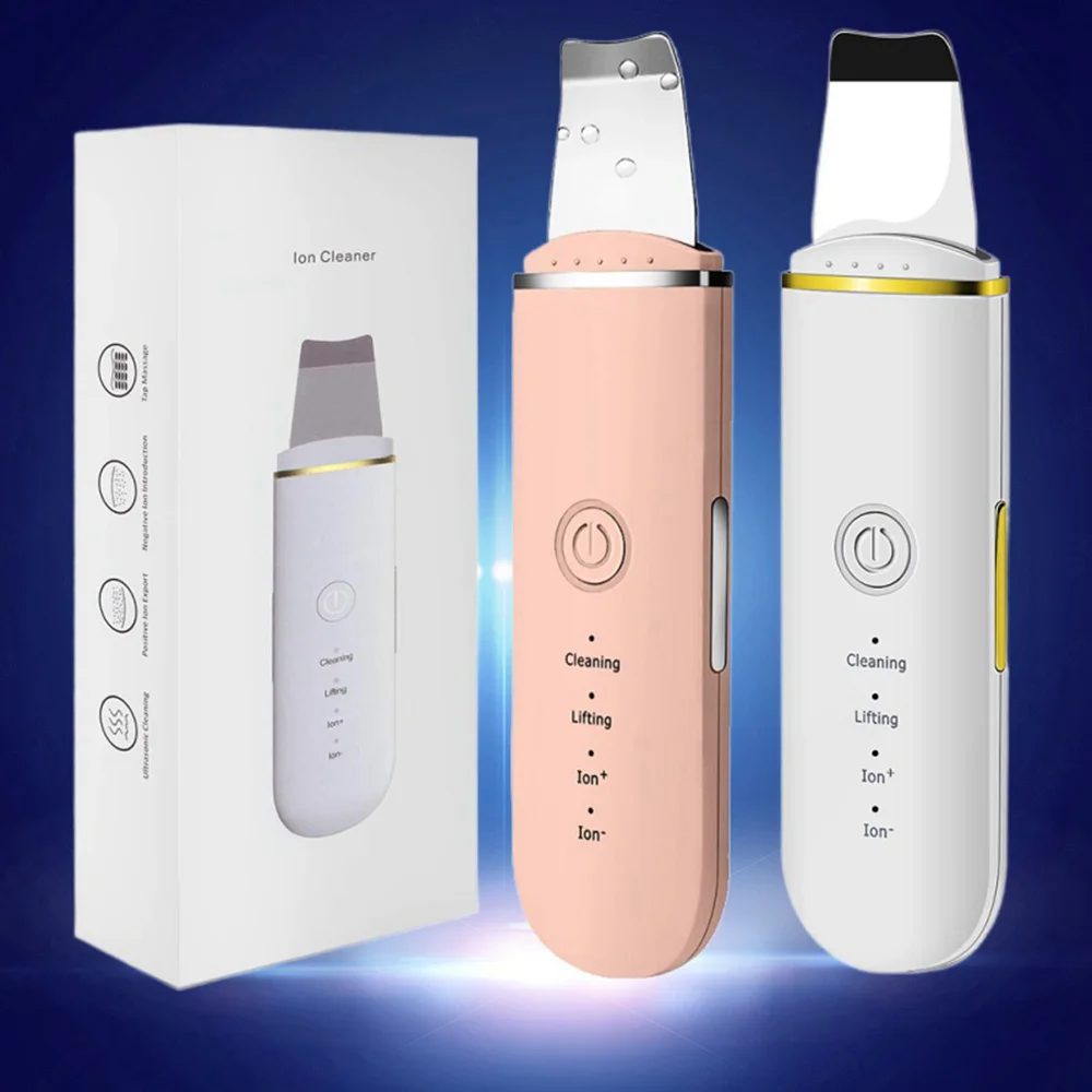 Массажер ультразвуковой для чистки кожи устройство удаления черных точек