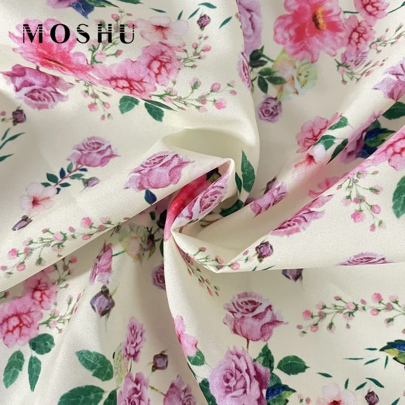 

Floral Print Dress Women Slim Long Dresses Puff Short Sleeve Elegant Summer Sexy Club Dress Sweet Laides Chic Maxi Dresses 2021