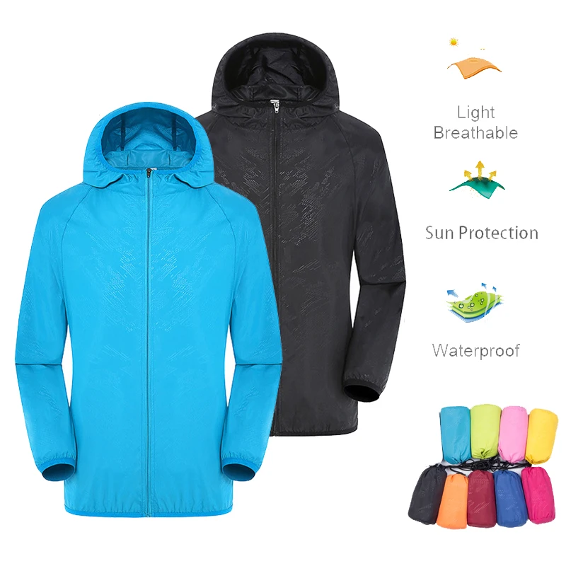 

Ultra-Light Rainproof Windbreaker Jacket Breathable Waterproof Windproof Protective Coat For Outdoor Cycling Jackets