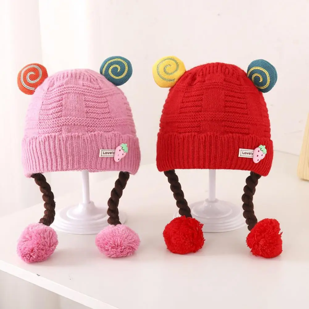 

Шапка-бини эластичная с 2 мультяшными ушками