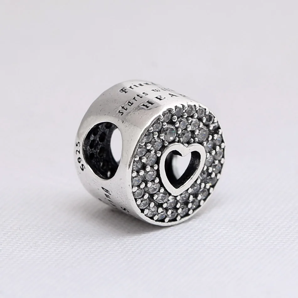 Оригинальное юбилейное торжество Сердце Любви с хрустальными бусинами подходит