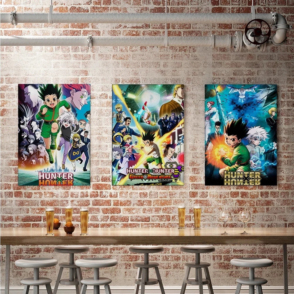 

Anime Hunter X Hunter Poster Canvas Japan Comics Printed Decoration Painting Home Wall Living Study Room Child Room Bedroom
