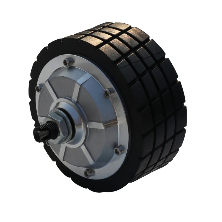 

ZLTECH IP65 4.5inch 24V 6N.m 300RPM 1024 wire optical encoder robot electric wheel brushless DC hub external rotor motor for AGV