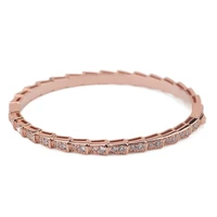 fashion shining full rhinstone cz rose gold color silver color gold color bangle best gifts for women