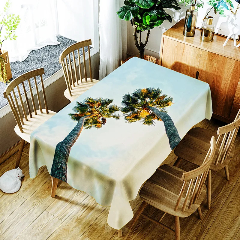 

PVC printing...pattern washable decorative household waterproof tablecloth