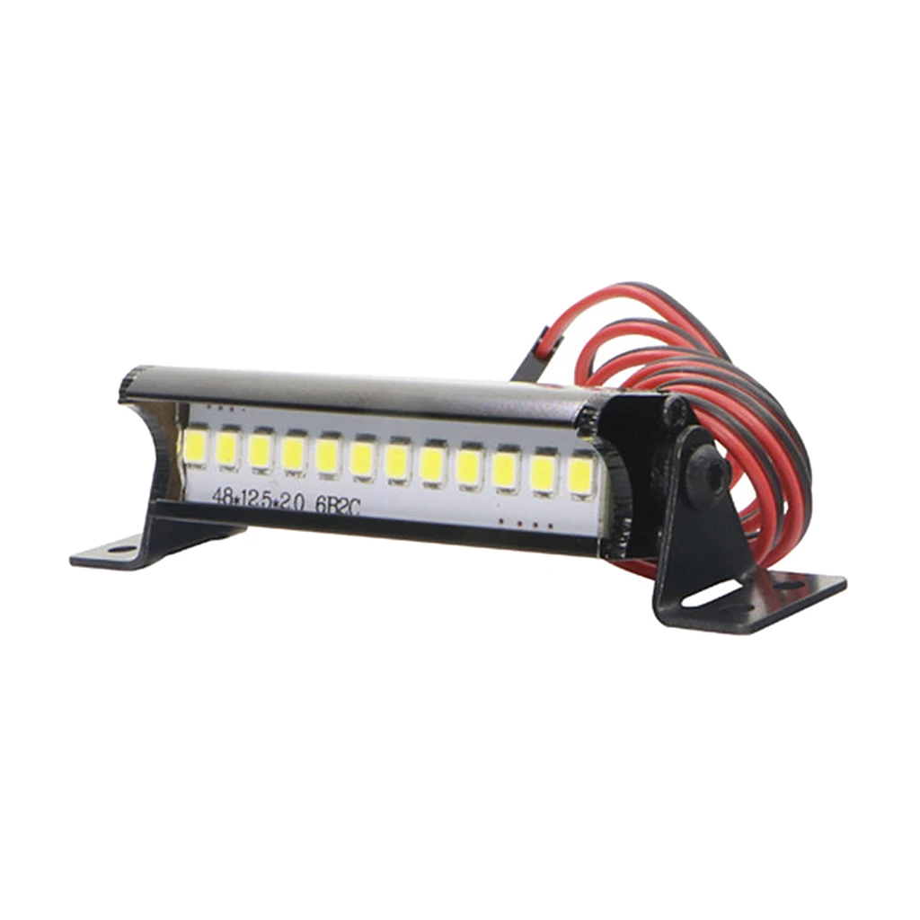 

1pc 55mm RC Crawler LED Light Bar LEDs 1:10 for TRX4 90046 90048 SCX10