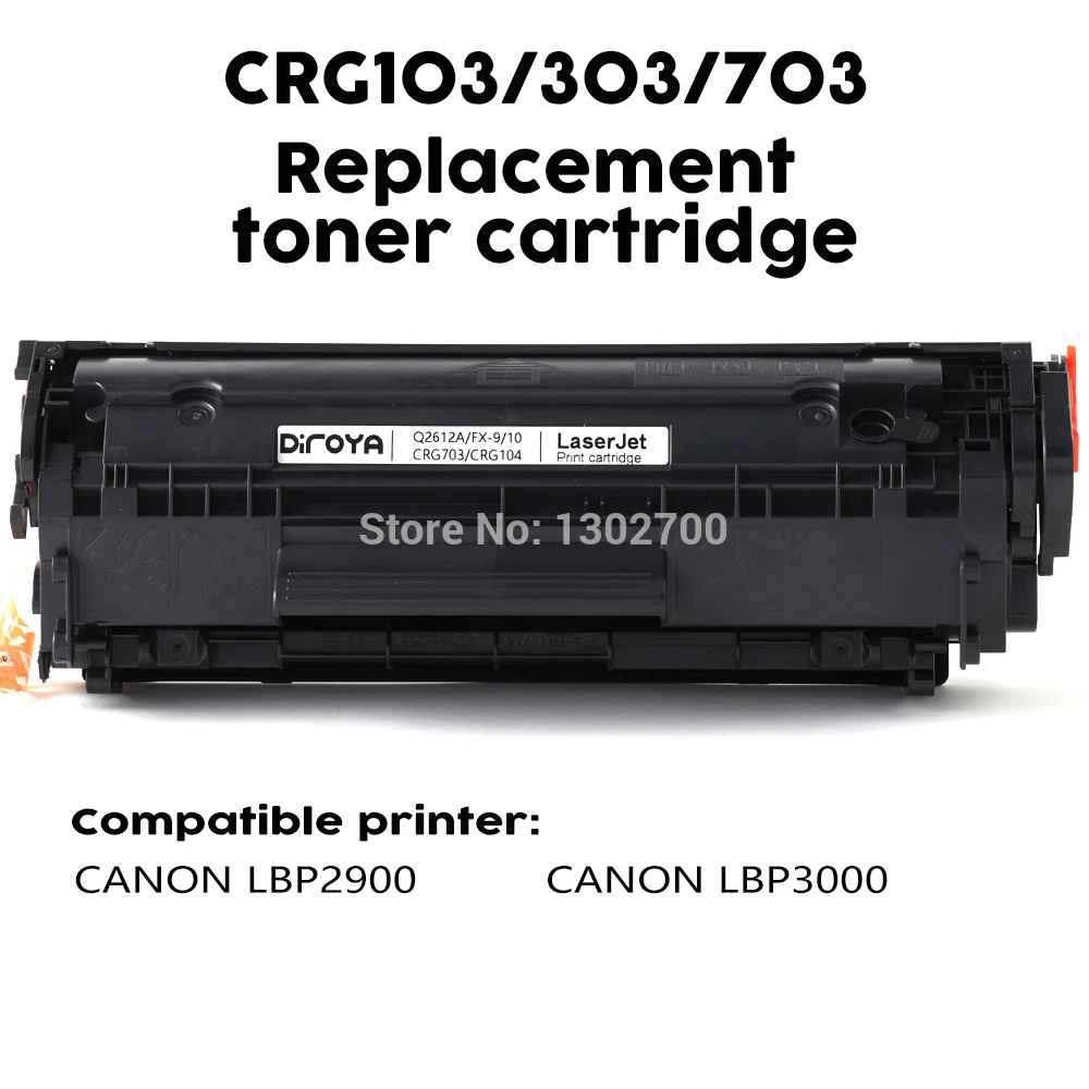 CRG103 CRG303 CRG703 CRG 103 303 703 тонер картридж для canon LBP2900 LBP3000 LBP 2900 3000 порошок