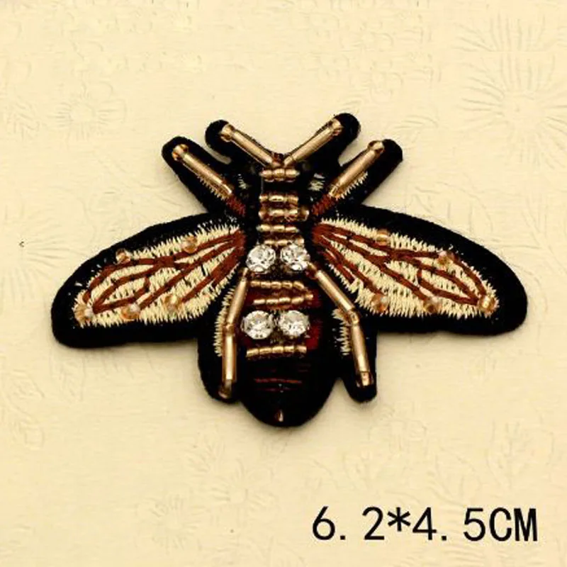 Нашивки с птицами для одежды аппликация вышивкой в виде животных из нарушения