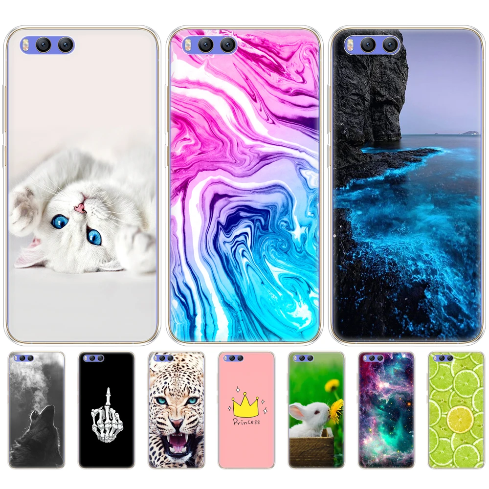 Phone Case For xiaomi Mi 6 Cover for Mi6 Xiomi mi6 back Soft silicon Shell xiaomi6 | Мобильные телефоны и аксессуары