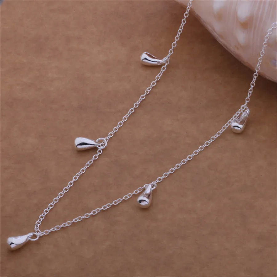 925 Sterling silver Pendant necklace wedding high quality wholesale jewelry fashion noble FOR women classic retro Jewelry | Украшения и