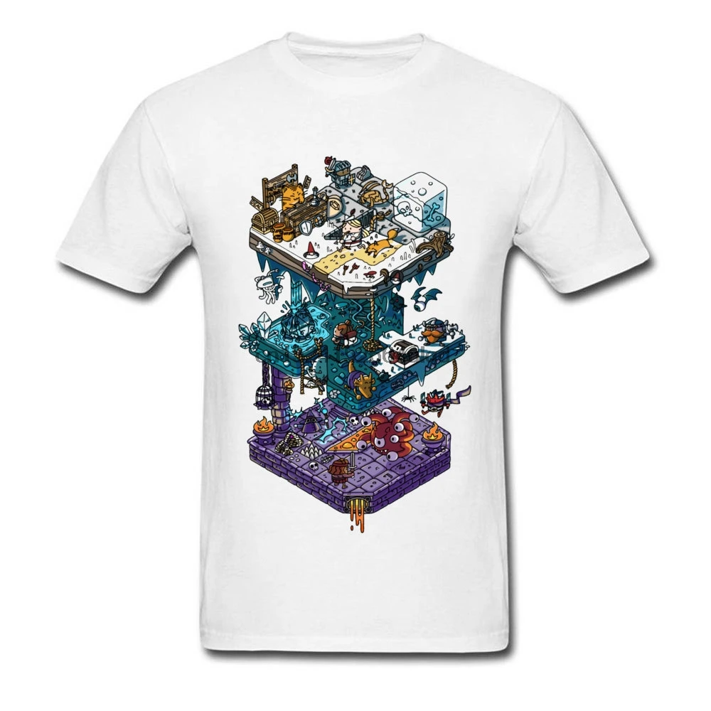 3D мужская футболка с принтом &quotПодземелья&quot &quotДраконы&quot новая Мужская